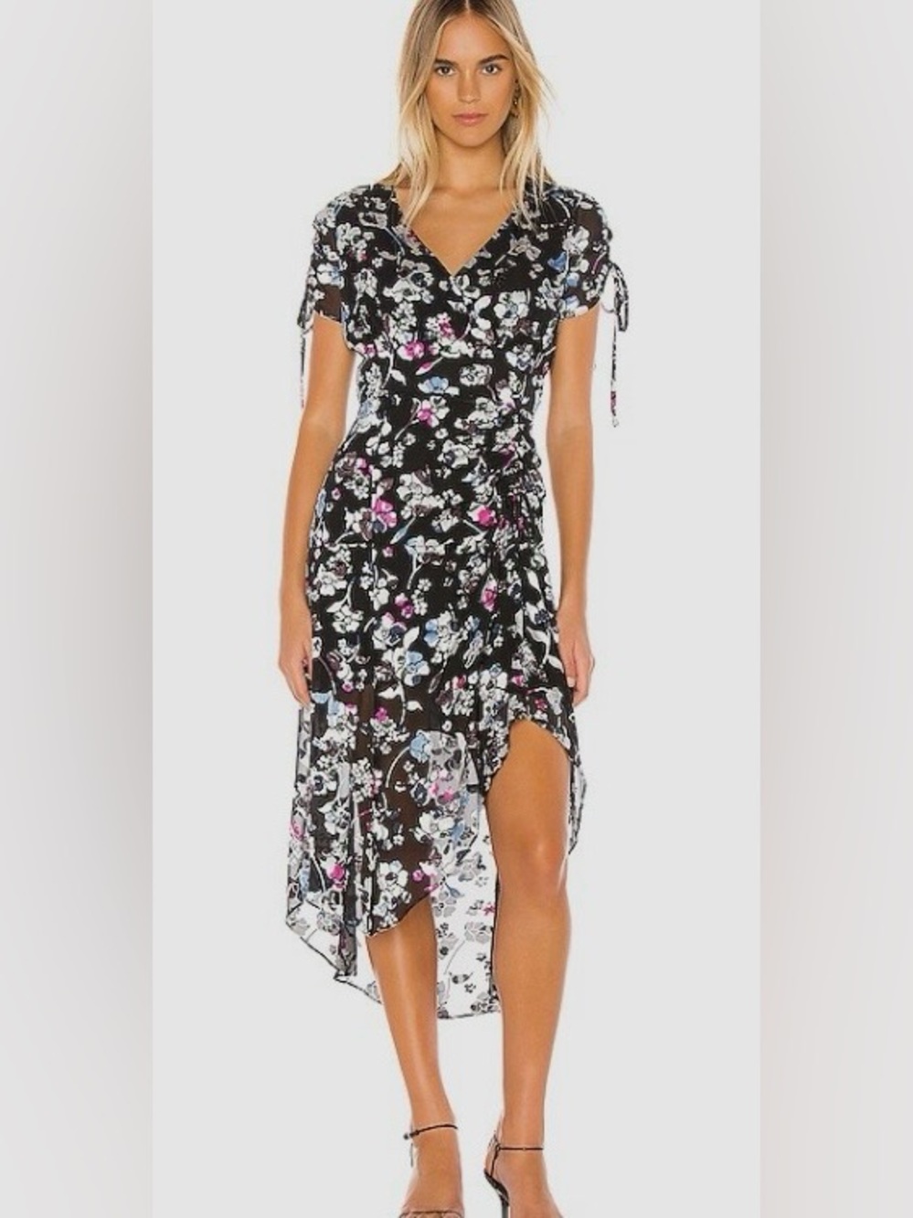 PARKER, Lizzy Dress In Multi Cosmo, Size 10